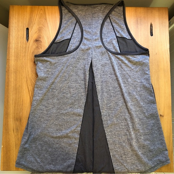 Avia Gray Exercise Tank Top Activewear - Picture 4 of 6